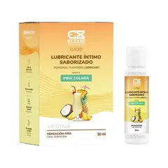 ELIXIR - Lubricante Frio Sabor Piña Colada X30ml Alta Calidad