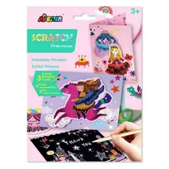 JUGANDO Y EDUCANDO - Set De Arte Para Raspar Princesas Actividades Niños Niñas