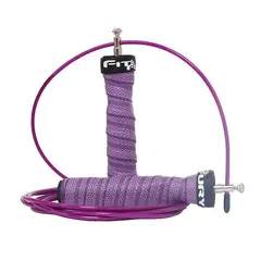 FIT AND FURY - Lazo para saltar en guaya color morado