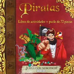 SUSAETA - Piratas. Libro Actividades + Puzle. 72 Piezas
