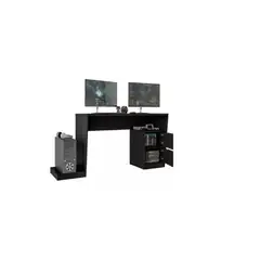 GENERICO - Escritorio Gamer Negro BMG 01-153