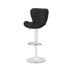 ICONICA HOME GALLERY - Silla Para Barra Tapizasa Kiti Negra