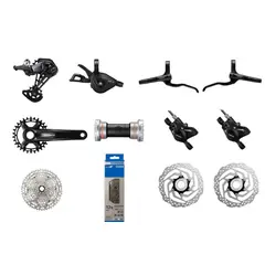 SHIMANO - Grupo NS 1X12 Vel 10-51T, 32T Freno MT200