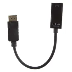 XUE - Convertidor Adaptador Displayport A Hdmi 4k 3d 3060hz