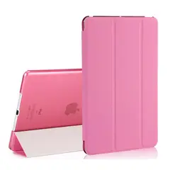 GENERICO - Estuche Protector Para iPad Mini 1, 2 y 3 + Vidrio Ceramico - Rosado