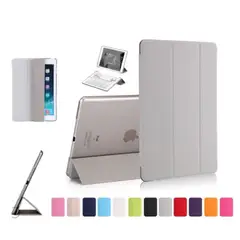 GENERICO - Estuche Protector Para iPad 9.7 5 y 6 Gen + Vidrio Ceramico - Gris