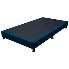 DORMILANDIA - Base Cama Entera Azul Semidoble