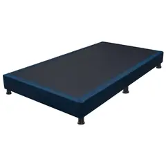 DORMILANDIA - Base Cama Entera Azul Sencilla