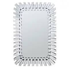 ICONICA HOME GALLERY - Espejo Rectangular Decorativo Enmarcado En Madera