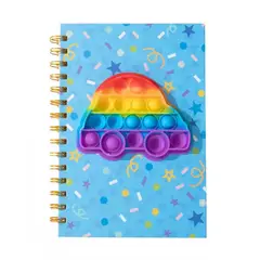 DAYOSHOP - Agenda Libreta Push Popit Popit Interactivo Figuras Unisex