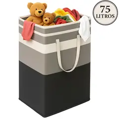 ONE PIXEL - Cesto Canasto funda Para Ropa Sucia Grande Capacidad 75Litros