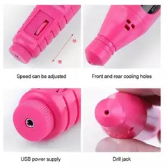 GENERICO - Pulidor de uñas portatil