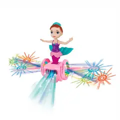 DAYOSHOP - Sirena Princesa Baile Musical Con Patineta Scooter + Bateria