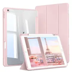 LINKON - Estuche Funda Smart Case Con Espacio De Lápiz - Rosa - 10.2