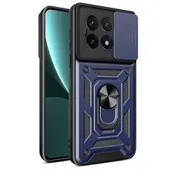 GENERICO - Funda Protector Cámara Slider Compatible Xiaomi Poco X6 Pro 5G Azul