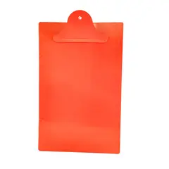 ICOPEL - Tabla De Apoyo Planillera En Acrílico Tamaño 18 Naranja