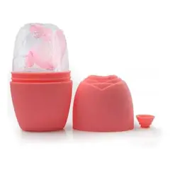 GENERICO - Masajeador facial molde de hielo color rosa