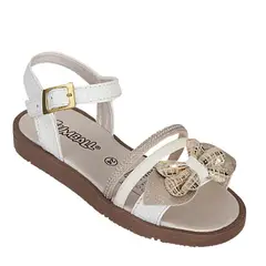 GUMBALL - Sandalia de Niña marca en Color BLANCO DORADO  SANDSIMEONA