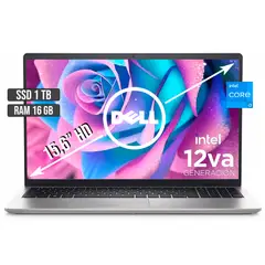 DELL - INSPIRON INTEL CORE I3-1215U SSD 1TB RAM 16GB LED 15,6 HD