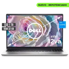 DELL - INSPIRON INTEL CORE I3-1215U SSD 1TB RAM 32GB LED 15,6 HD