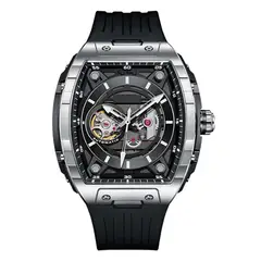 GFORCE - Reloj G-force At9812 Automatico Cuadrado Hombre + Estuche