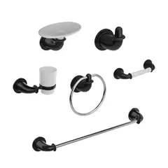 GRIVAL - Kit por 6 Accesorios Valencia negro