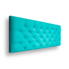 MAGIC CLASS - CABECERO FANTASY FLOTANTE160X60 ECOCUERO AZUL