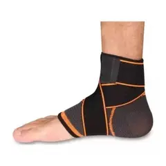 AFM - Tobillera Doble Compresión Elástica Soporte De Tobillo