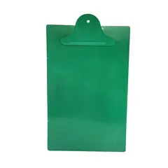 ICOPEL - Tabla de apoyo planillera en acrílico tamaño 18 Verde.