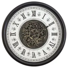 ICONICA HOME GALLERY - Reloj De Pared Átomo Con Engranaje Abierto
