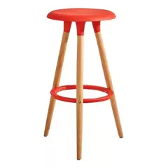 MOBLIHOUSE - Silla Barra Lucca Roja