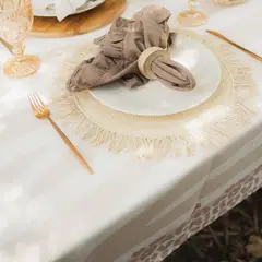 ABITA HOME DECO - Mantel Antifluidos Botanica 220 x 150