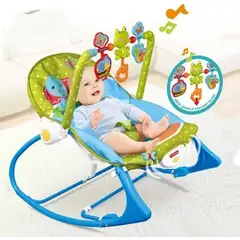 IKSA - Silla Vibradora Mecedora Musical de Tortuga Para Bebes