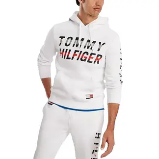 TOMMY HILFIGER - Buzo Hombre Estampado Capota 100 Original