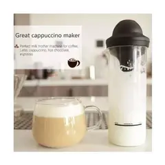 AFM - Batidor Para Leche Con Vaso De Vidrio 450ml