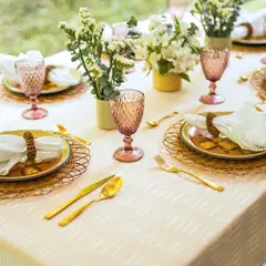 ABITA HOME DECO - Mantel Antifluidos Malta 220 x 150