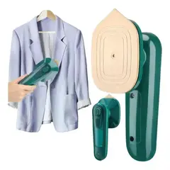 GENERICO - Plancha De Ropa Viajera Mini Portatil Color Verde