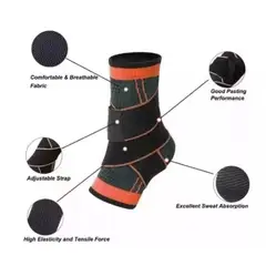 AFM - Tobillera De Soporte Tobillo Doble Compresión Ajustable