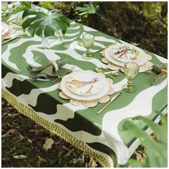 ABITA HOME DECO - Mantel Antifluidos Jungla 220 x 150