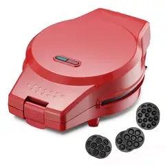 GENERICO - Maquina 3 en1 Para Mini Donas Cupcakes Parrillas Intercambiab