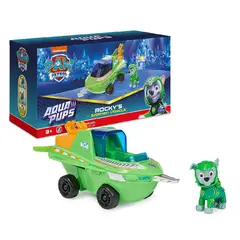 SPIN MASTER - Paw Patrol Vehiculos Aqua Pups Patrulla Canina Rocky