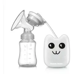 MUNDO BEBE - Extractor De Leche Materna Eléctrico Tetero Blanco