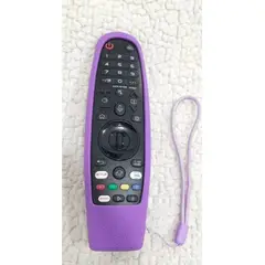 GENERICO - Funda Forro Protector Silicona Control Magic LG + Cuerda