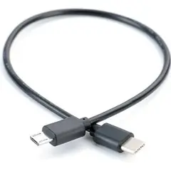 GENERICO - Cable Adaptador Usb Tipo C Macho A Micro Usb Macho 30cm