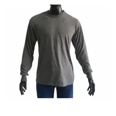AFM - Camibusos Manga Larga 100% Algodón Cuello Redondo
