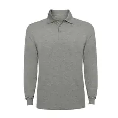 AFM - Camibuso Cuello Tipo Polo Manga Larga 100% Algodón Nacional