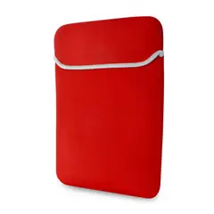 GENERICO - Funda estuche forro neopreno portatil laptop 17 pulgadas Rojo