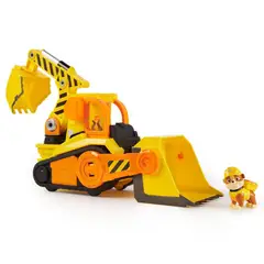 PAW PATROL - Vehículo De Juguete Excavadora De Lujo Rubble