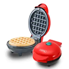 MERTEC - Mini Waflera Antiadherente Roja
