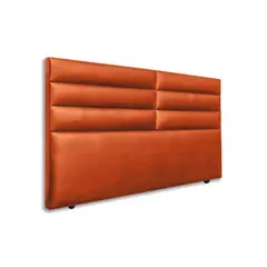 MAGIC CLASS - CABECERO BLOCK PARA PISO160X120 MICROFIBRA NARANJA